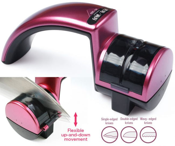 SUEHIRO Ceramic Dual-purpose sharpener for single- and double-edged kn ...