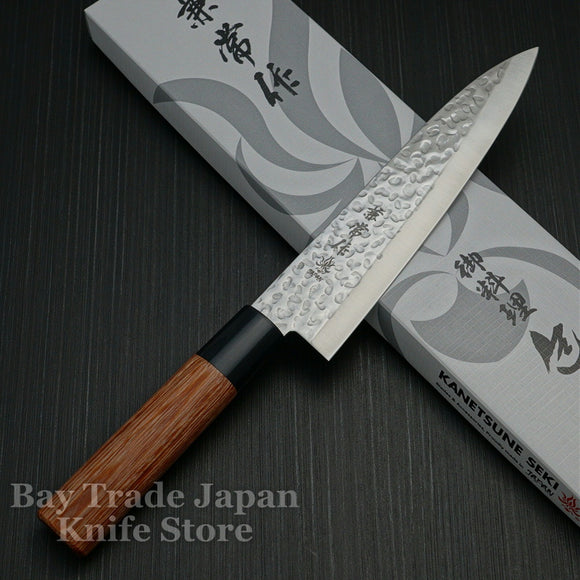 Kanetsune Seki Hammered Finish DSR-1K6 Chef Knife 180mm KC-951
