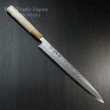 Sakai Takayuki Damascus Shirogami #2 Sushi Sashimi Yanagiba Knife 270mm Uzushio